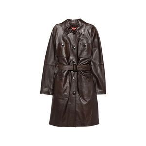 Max Mara Studio Brown Coats - Leather Coats Women